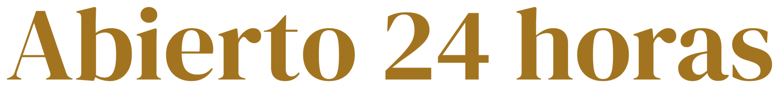 Abierto 24 horas